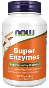 Superenzym 90 Capsules NOW FOODS