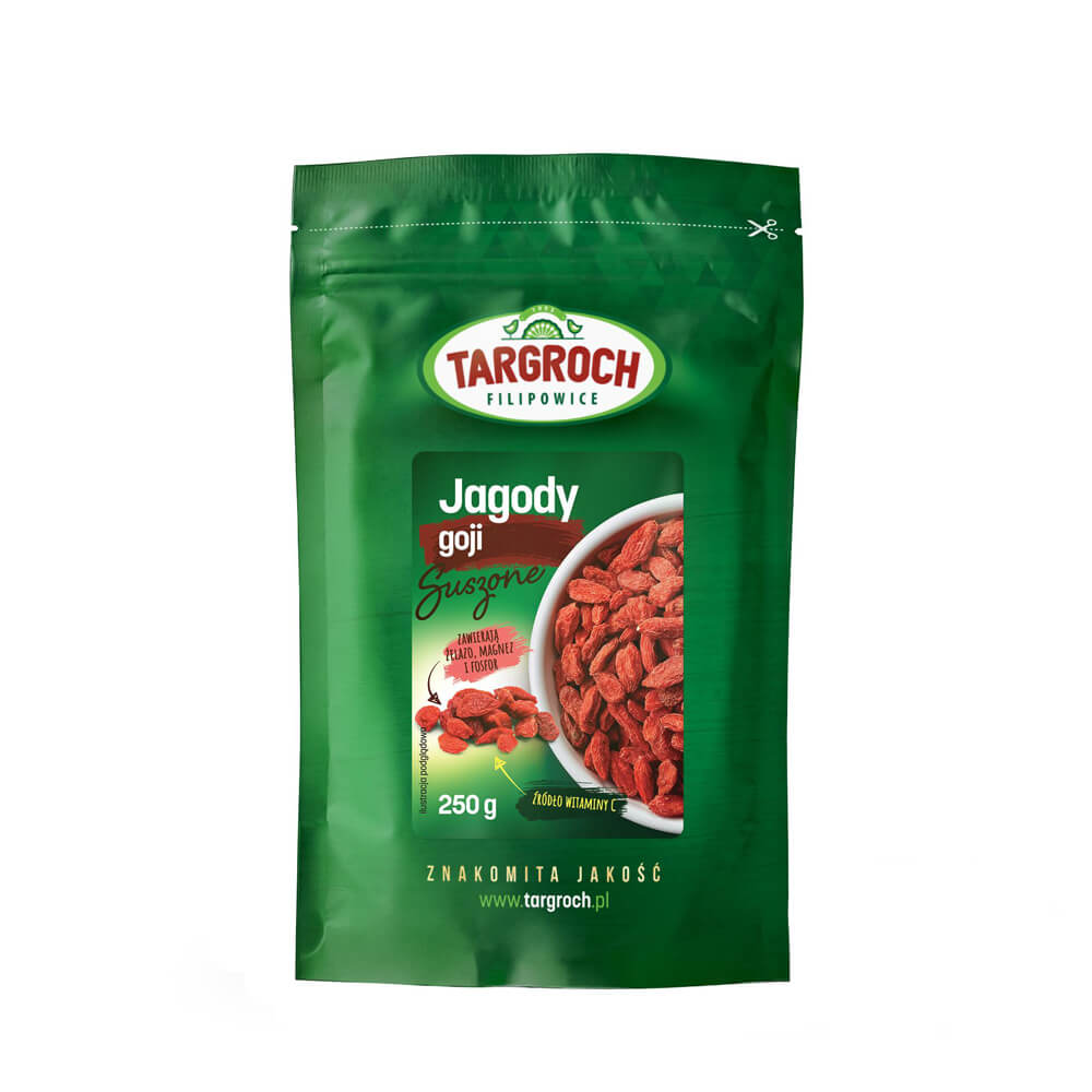 Szárított goji bogyók 250g TARGROCH
