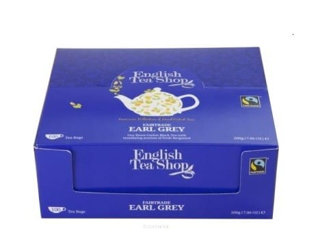 Earl Grey Čaj 100 ks BIO 200 g ENGLISH TEA SHOP