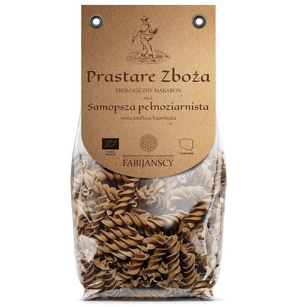 Pasta Gandum Utuh (Einkorn), Gimlet BIO 250 g - FABIJAŃSCY