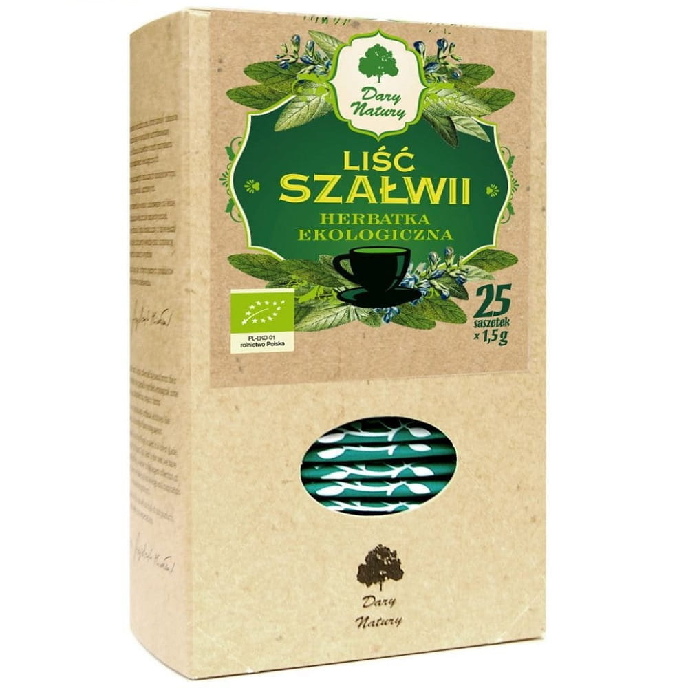Teh Daun Sage ORGANIK (25 x 15 g) - HADIAH ALAM