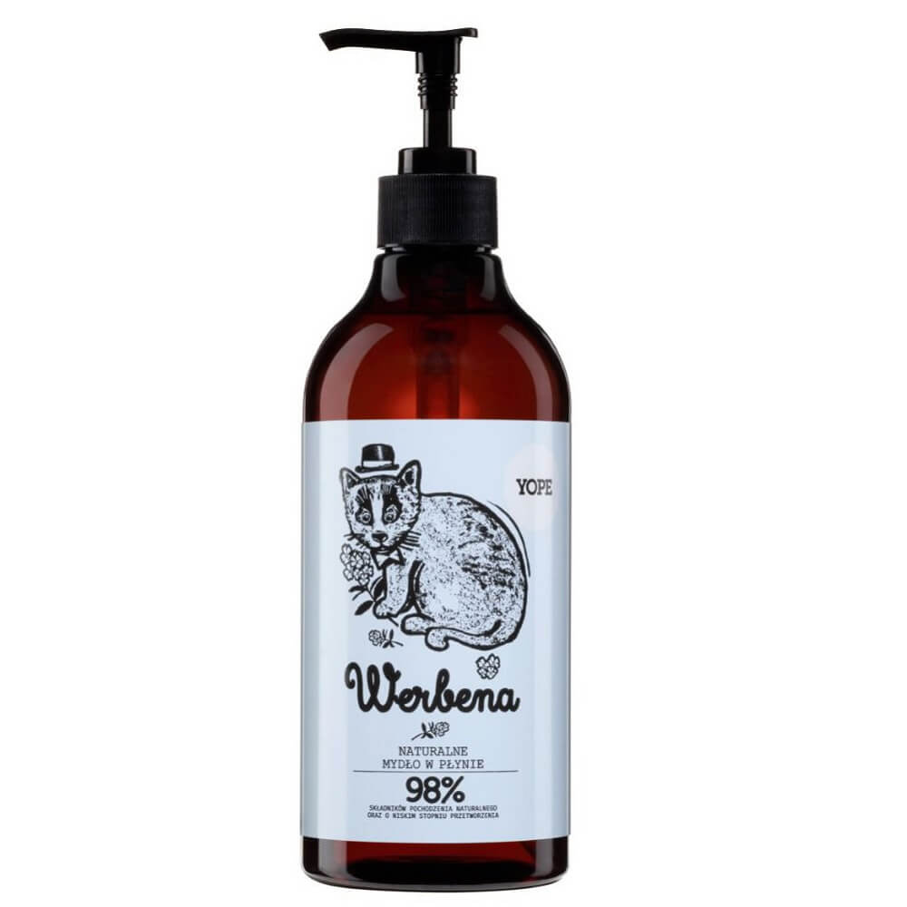 Natural liquid soap verbena 500ml YOPE