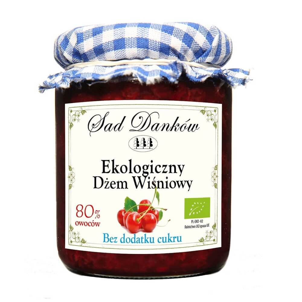 Kirschmarmelade uden sukker BIO 260 g - SAD DANKÓW