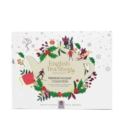 Satu Set Teh Krismas dalam Kotak Putih (48x15) BIO 72 g ENGLISH TEA SHOP