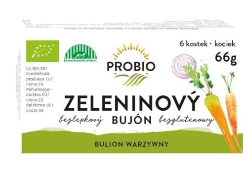 Zeleninový bujónový kostka 66g ECO BioLINES