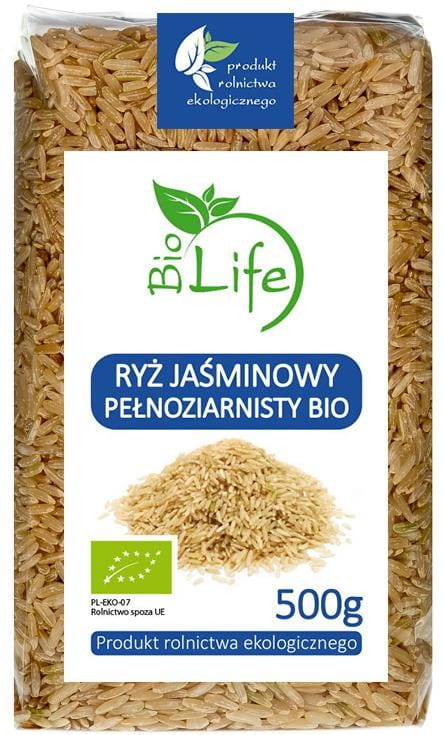 Arroz integral de jasmim 500g EKO BIO LIFE