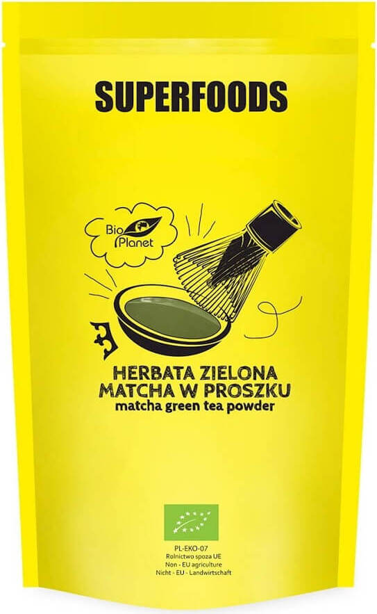 Thé vert matcha en poudre BIO 500 g - BIO PLANET 