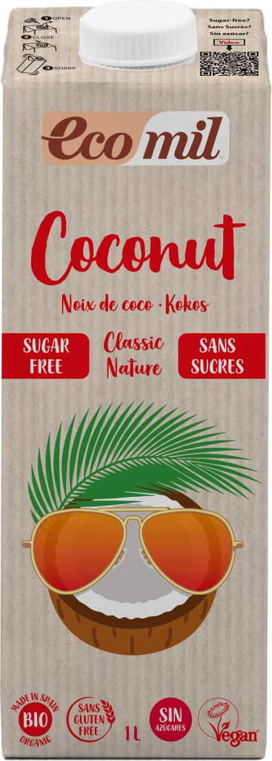 Minuman Kelapa Klasik Tanpa Gula BIO 1000 ml ECOMIL