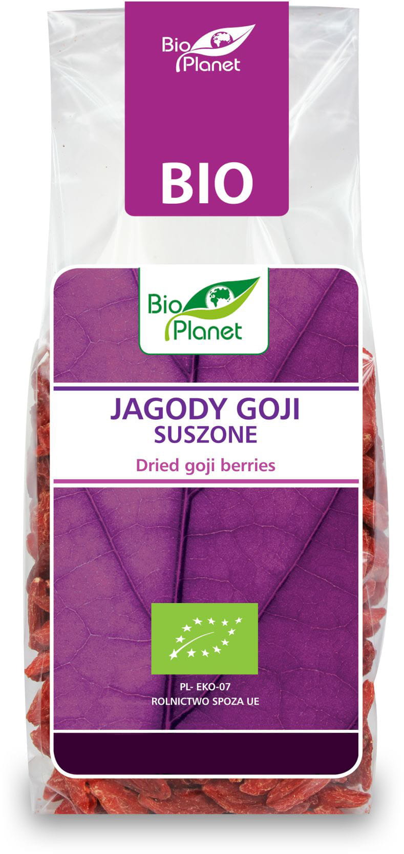 Tørkede Goji-bær ØKO 100 g - BIO PLANET
