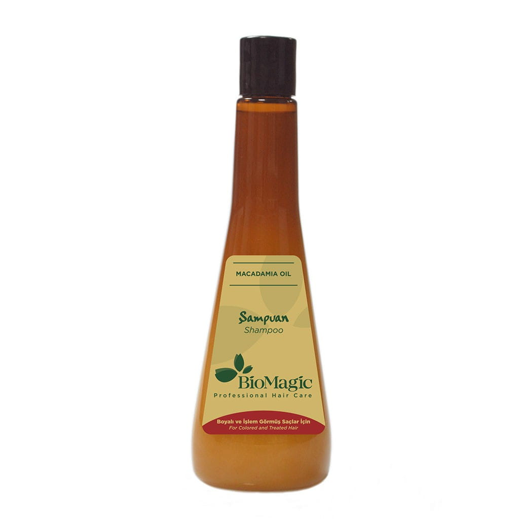 Sampo untuk rambut berwarna dengan minyak macadamia 300 ml - BIOMAGIC