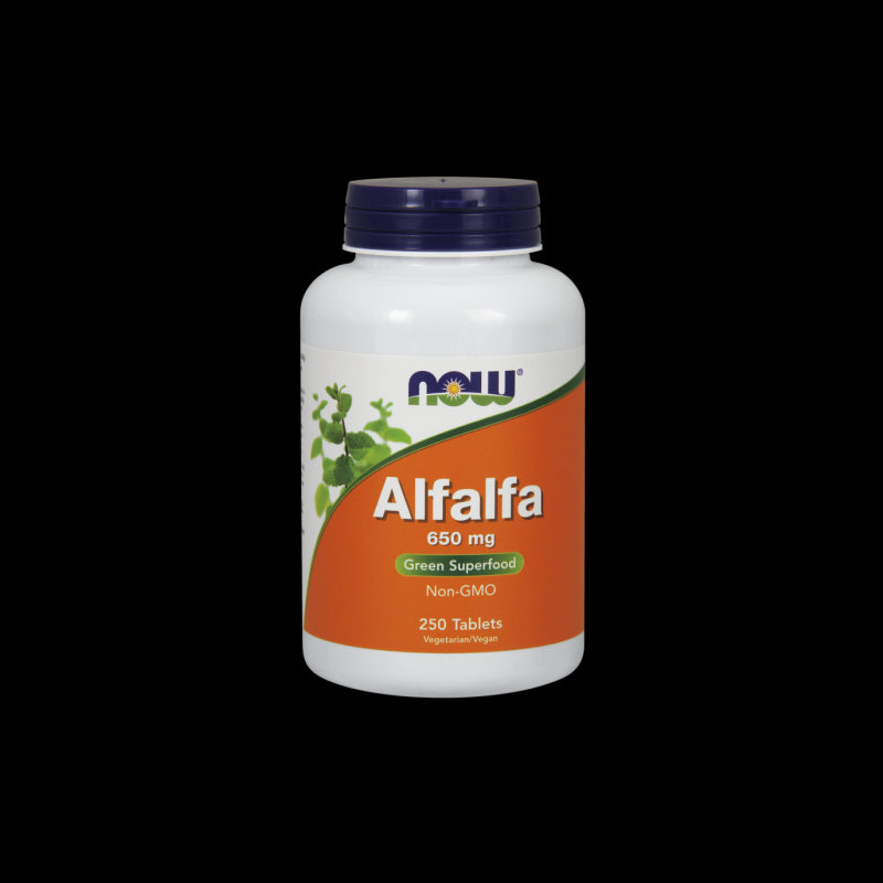 Lucernă Lucernă 650 MG 250 Comprimate NOW FOODS