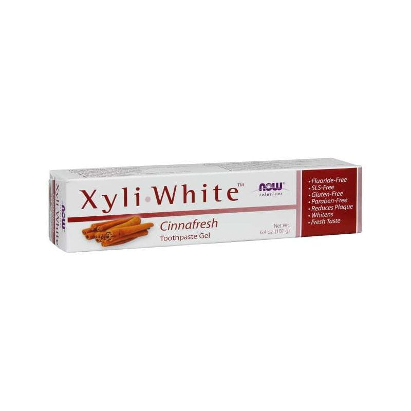 Xyliwhite cinnafresh Pasta Gigi Gel Pasta Gigi 181 g NOW FOODS