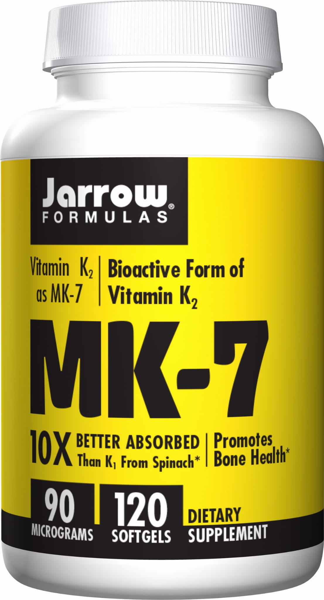 Vitamina K2 MK7 90 mcg 120 cápsulas JARROW-FORMELN