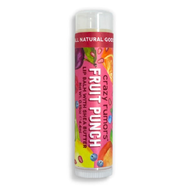 Naturlig fruktpunsch CRAZY RUMORS läppbalsam
