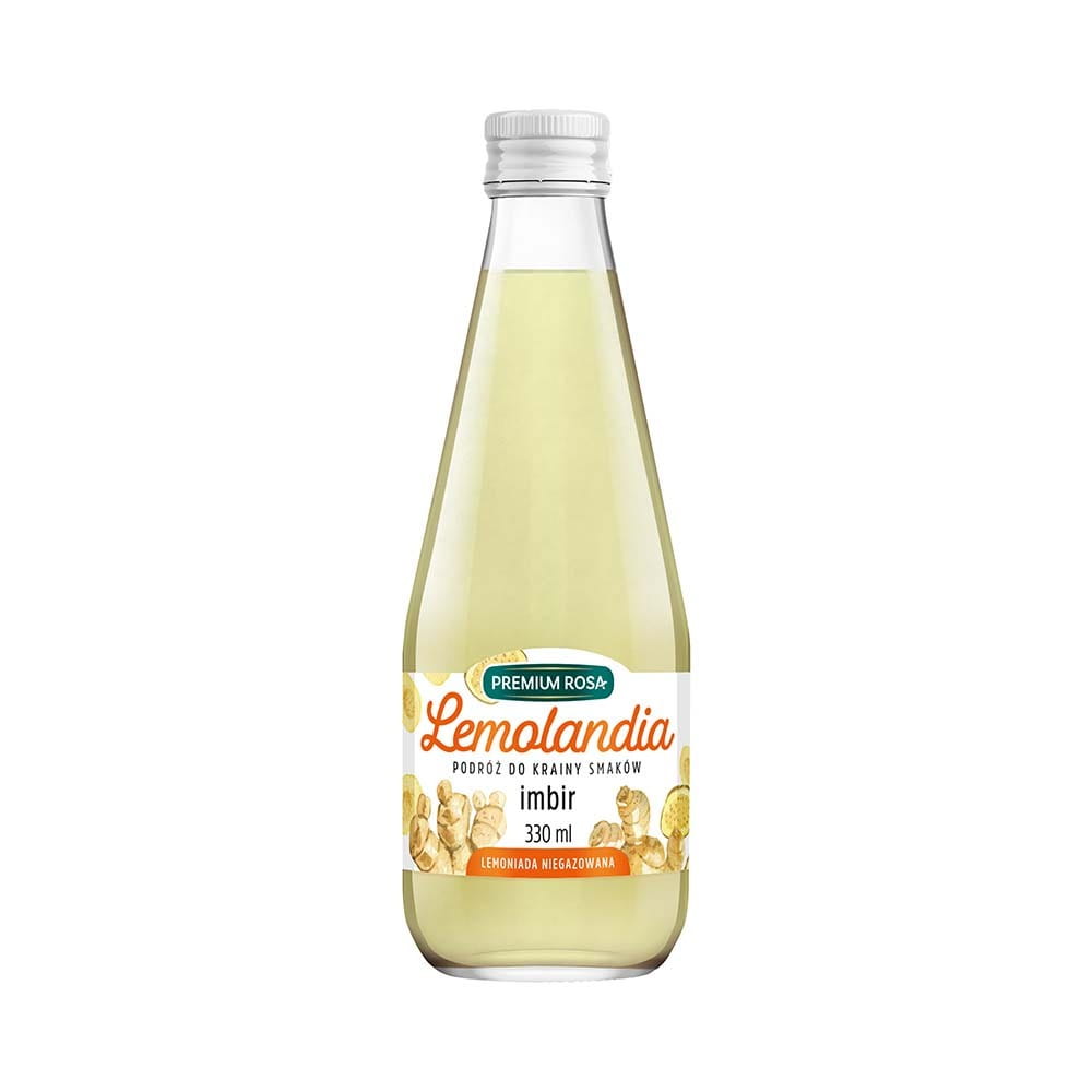 Limonadă cu ghimbir 330 ml PREMIUM ROSA