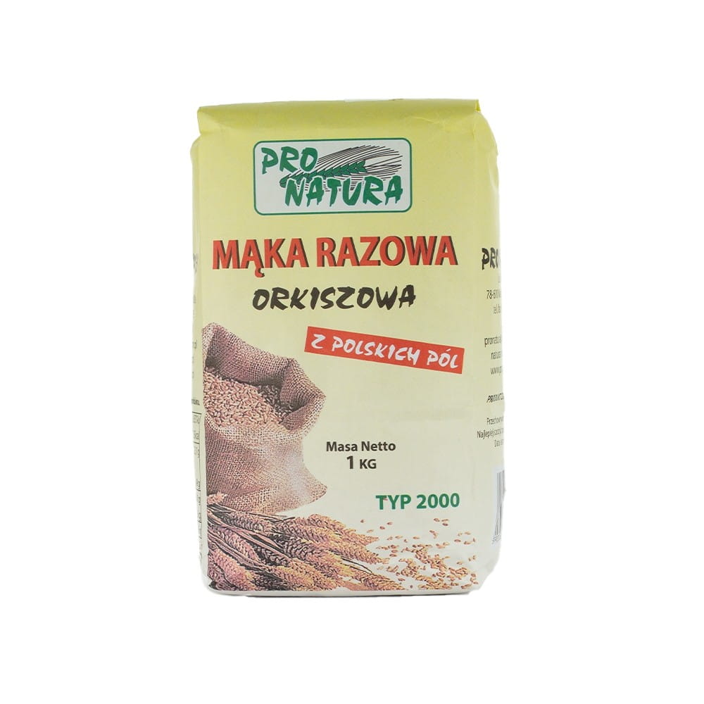 Harina integral de espelta 1 kg PRO NATURA