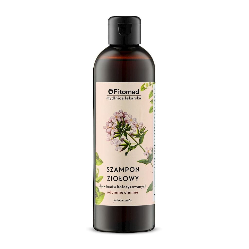 Dầu gội thảo dược cho tóc nhuộm - màu tối 250 ml FITOMED