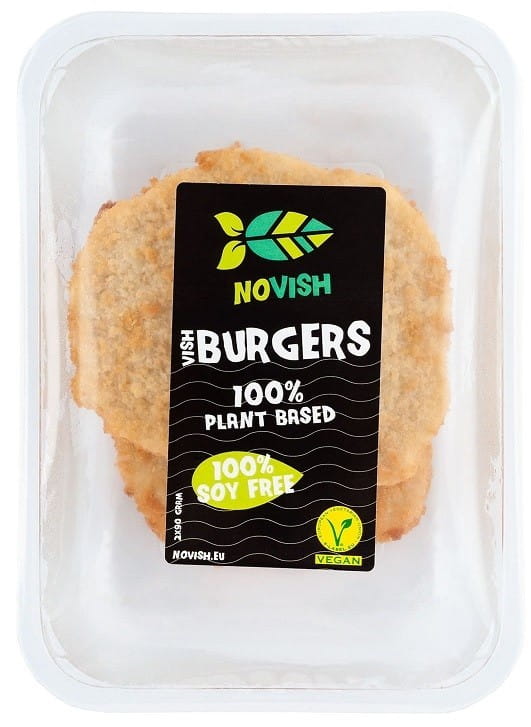 Pflanzliche Fischalternative - 180 g Burger - NOVISH