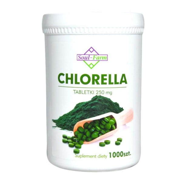 Premium Chlorella 1000 K rensende SOUL FARM
