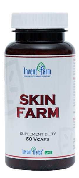 Skin Farm 60 Capsule Tono della Pelle Sano INVENT FARM