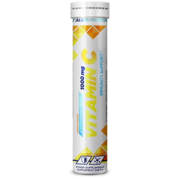 Comprimidos efervescentes de vitamina C 20 Tab ALLNUTRITION