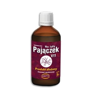 Pajączek v11 - หยดบนเส้นเลือด 30 มล. ASEPTA