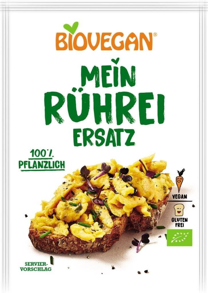 Náhrada vaječného prášku, veganská bezlepková BIO 50 g - BIOVEGAN