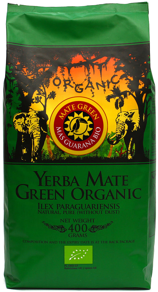 YERBA MATE ZELENÁ MAS GUARANA BIO 400 g - BIO MATE ZELENÁ