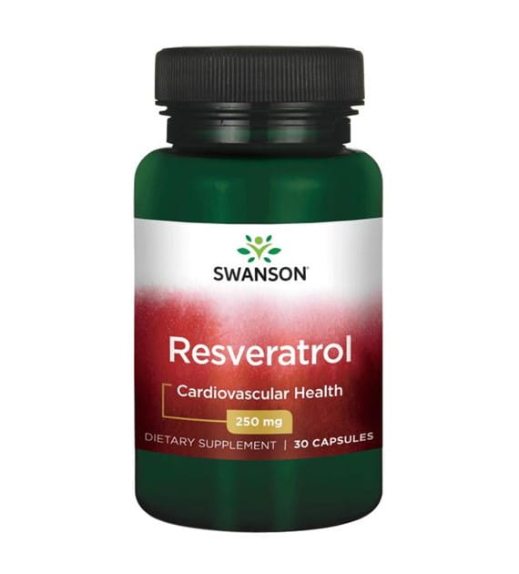 Resveratrol di radice di Polygonum cuspidatum giapponese 250 mg Resveratrol 30 capsule SWANSON